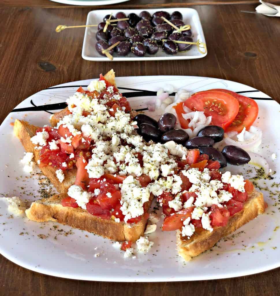 greek bruschetta