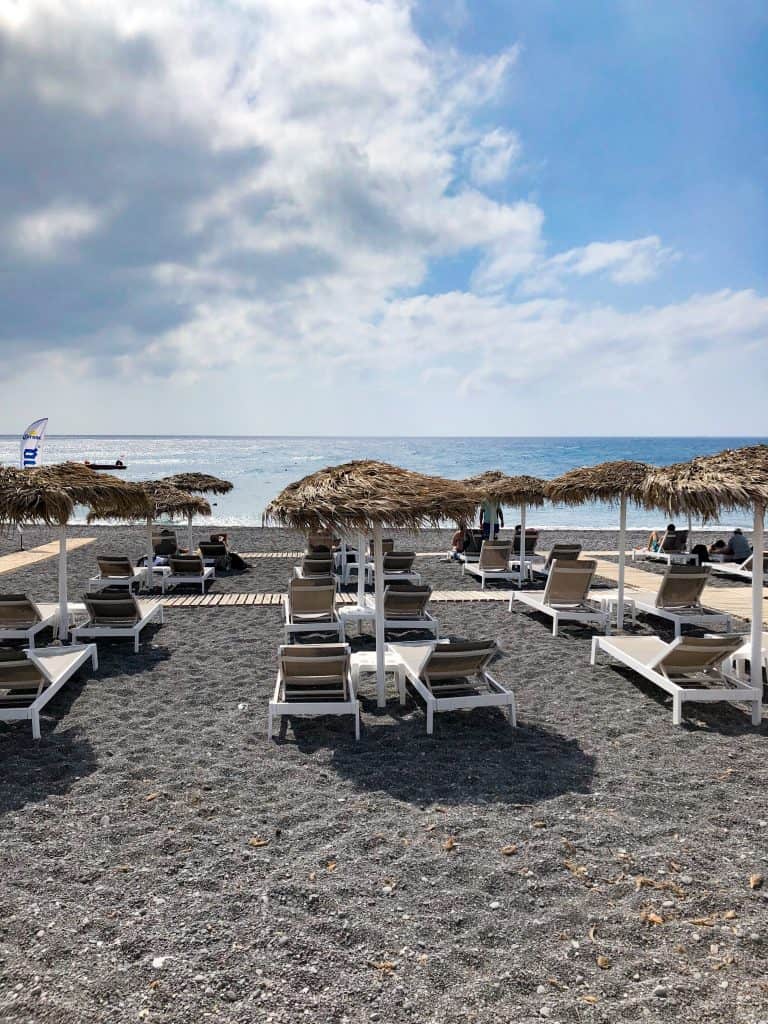 santorini black beach