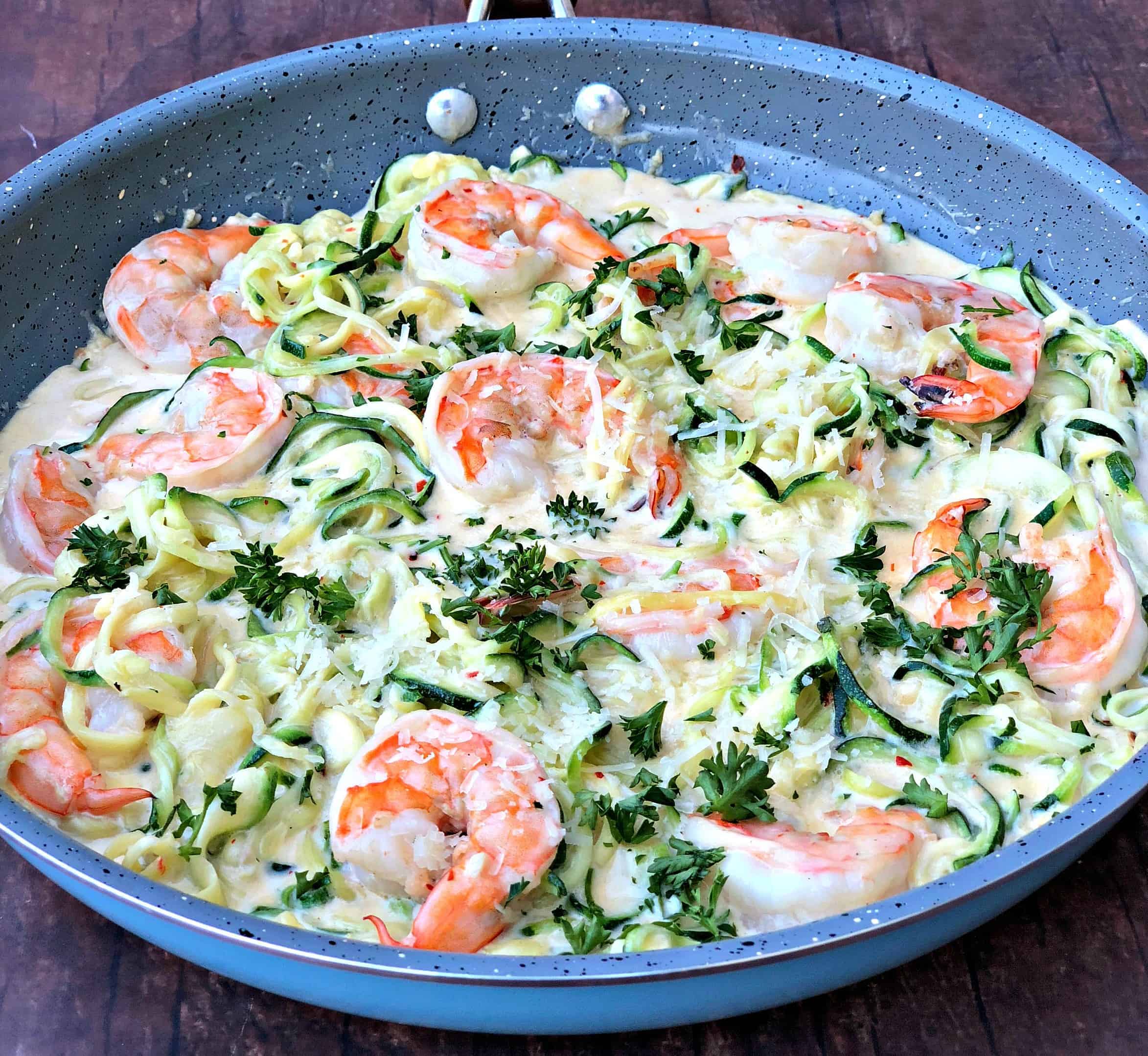 Tutustu 38+ imagen shrimp zucchini pasta - abzlocal fi