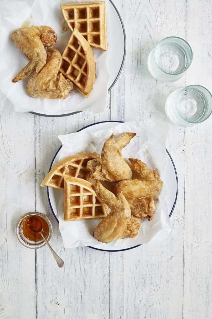 Air Fryer Fried Chicken And Waffles