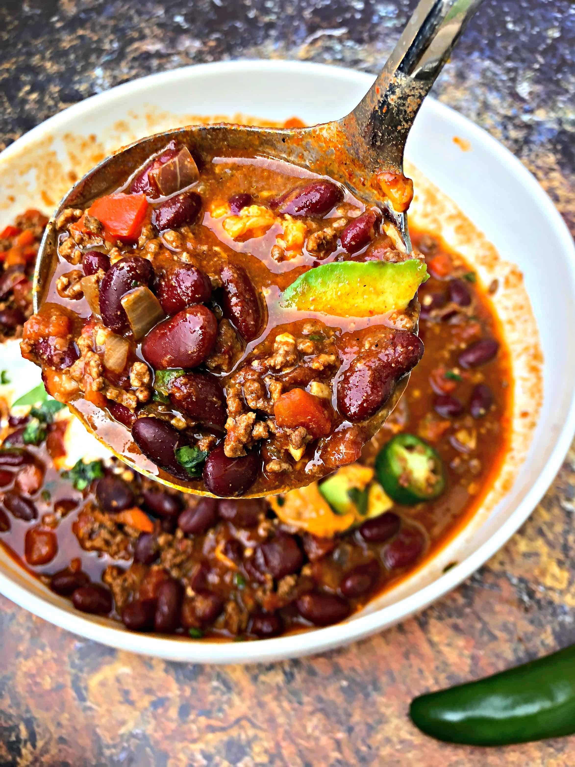 Quick and Easy Instant Pot Chili with {VIDEO}