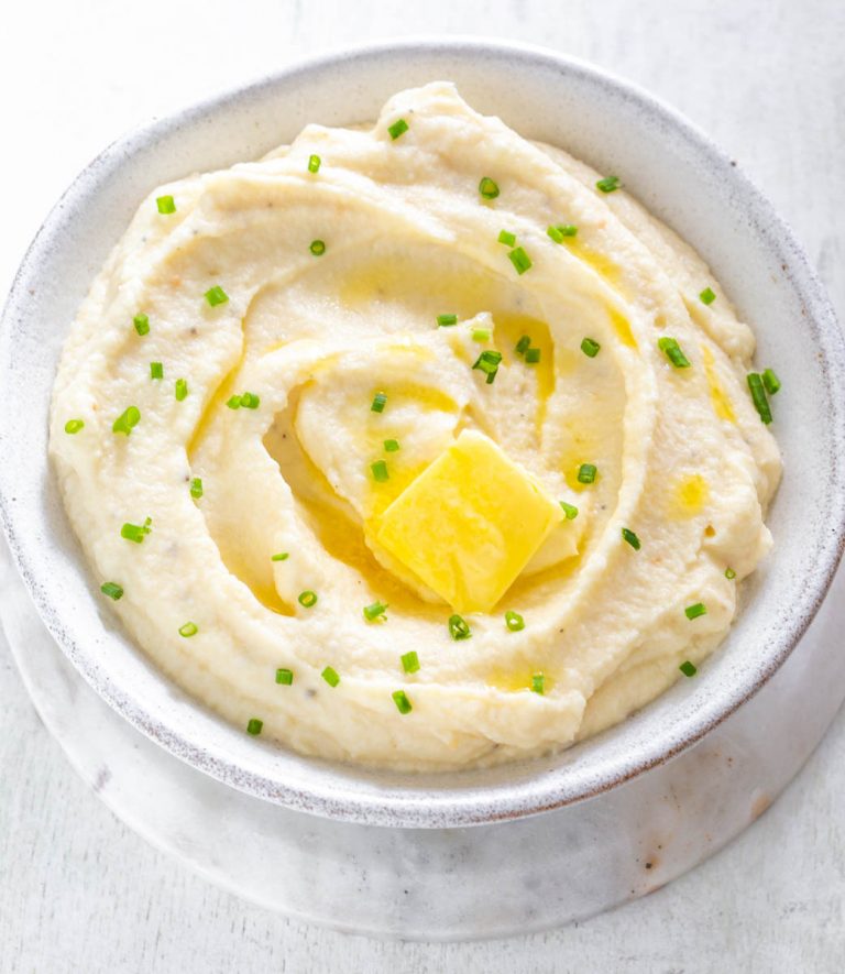 keto cauliflower mashed potatoes