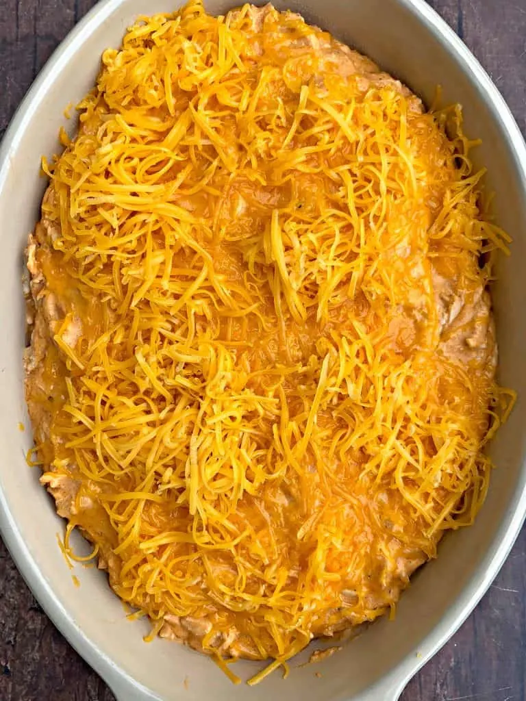 keto low carb buffalo chicken dip