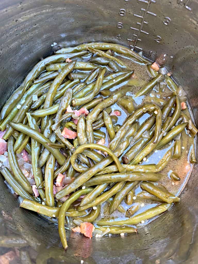 southern style green beans in instant pot