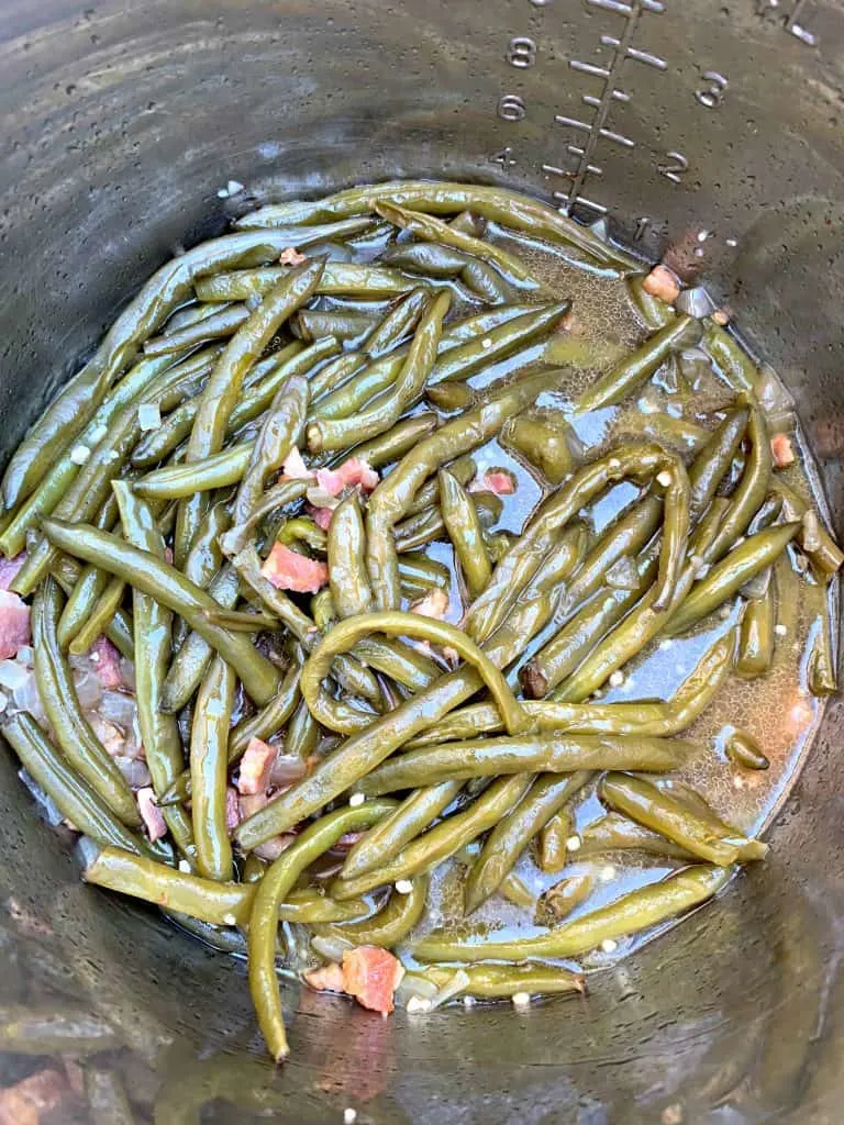 Easy Instant Pot SouthernStyle Green Beans + {VIDEO}