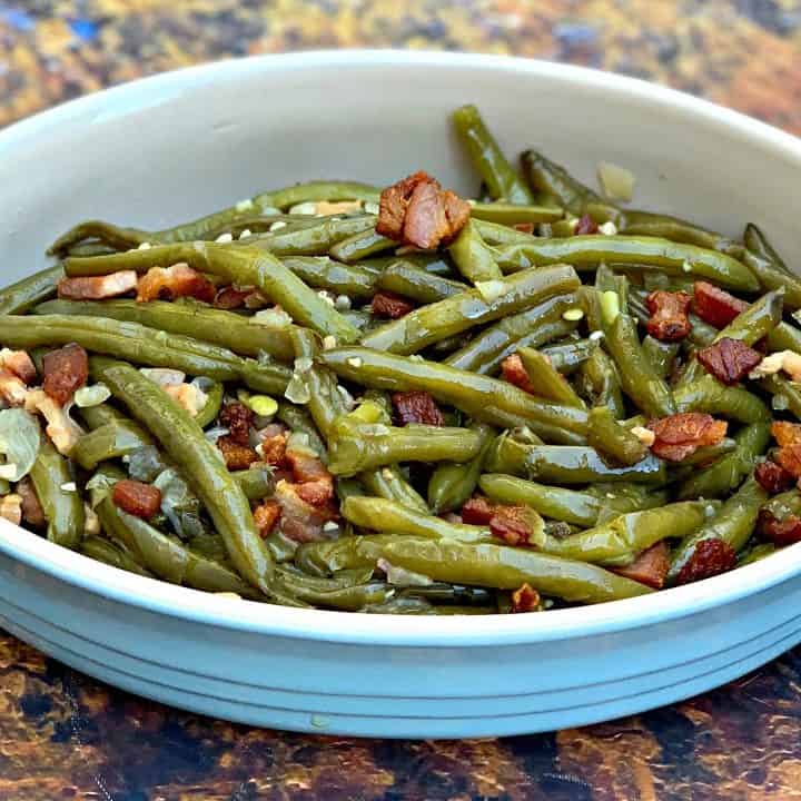 Easy Instant Pot Southern-Style Green Beans + {VIDEO}