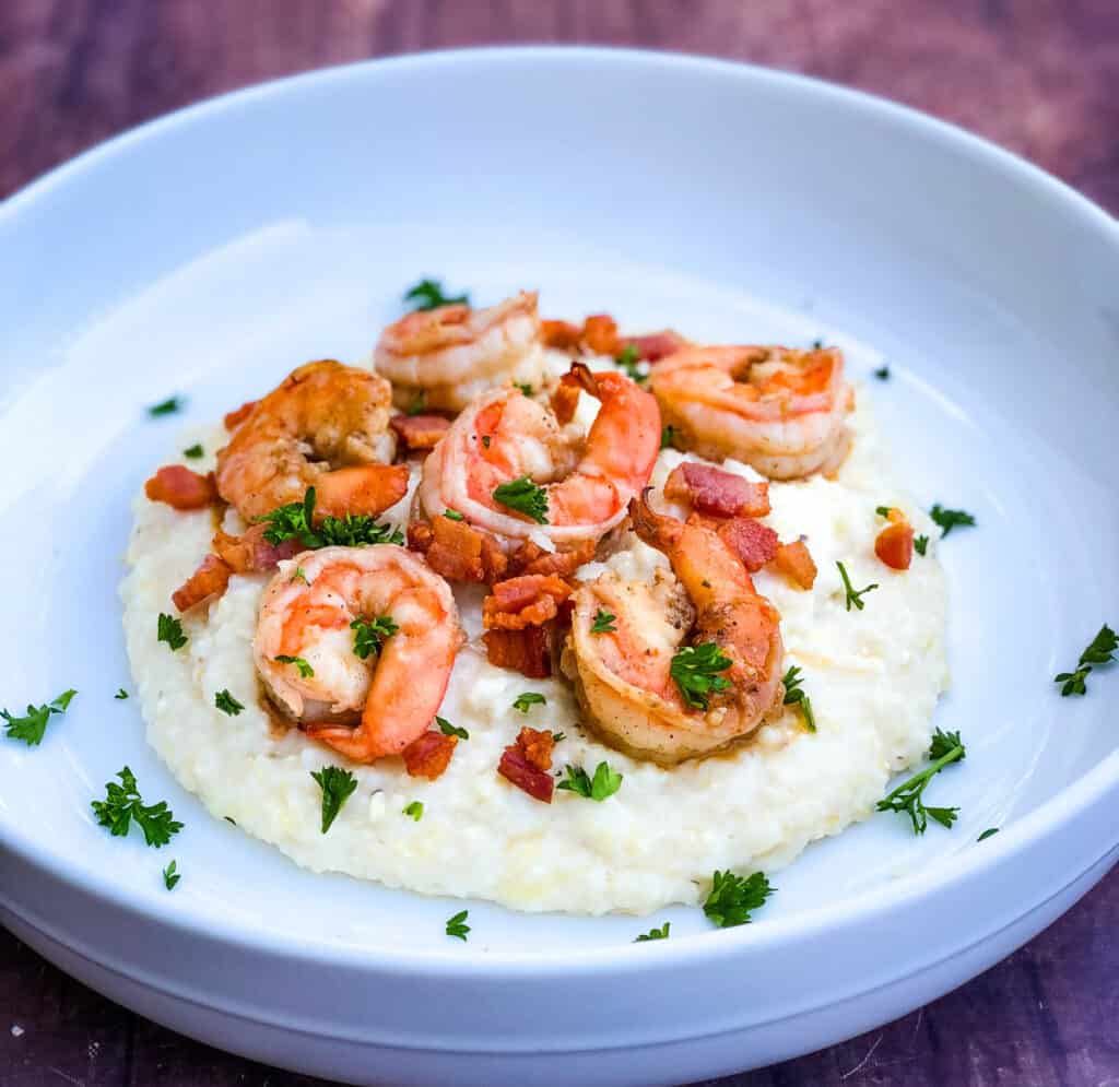 Instant Pot Easy Cheesy Shrimp and Grits