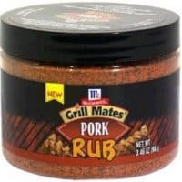 McCormick PORK RUB 3.46oz (2 pack)