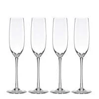 Lenox Unisex Tuscany Classics Fluted Champaign Set of 4 N/A Glassware