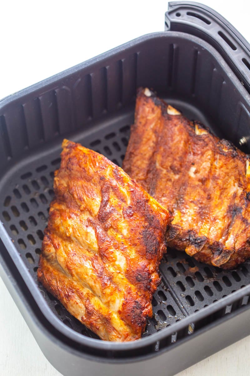 Air Fryer Tender Juicy Smoked BBQ Ribs