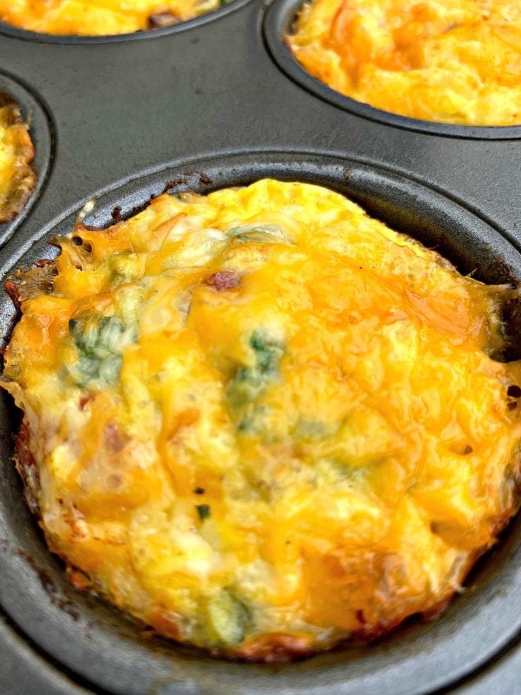 Keto LowCarb Egg Muffins (Bites) + {VIDEO}