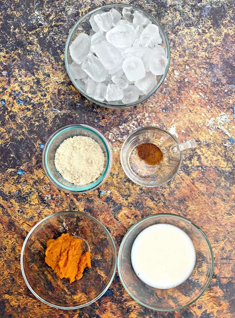 ingredients for homemade icecream