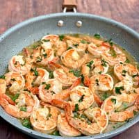 Easy Keto Low-Carb Red Lobster Copycat Shrimp Scampi
