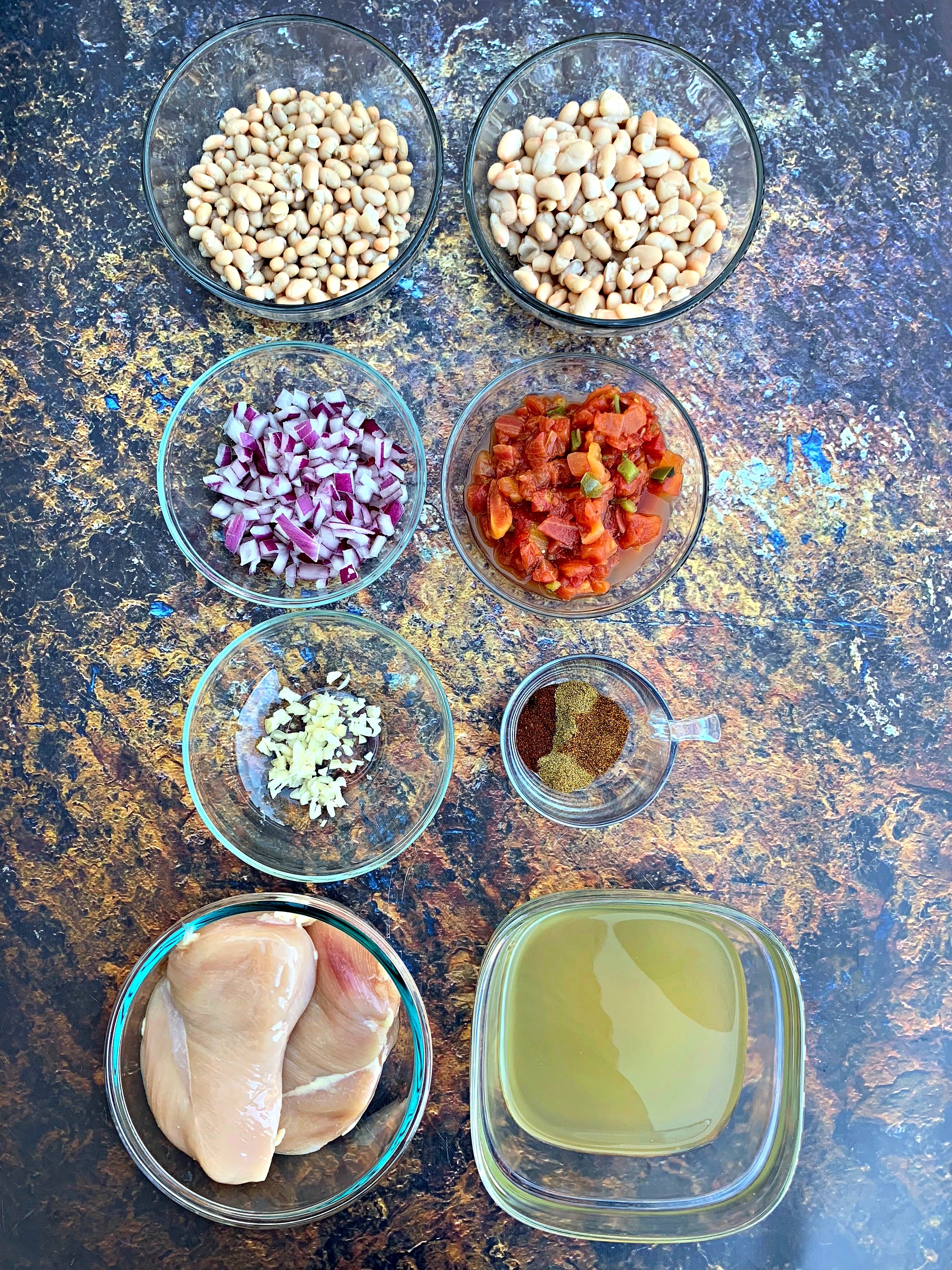 ingredients for instant pot white chicken chili