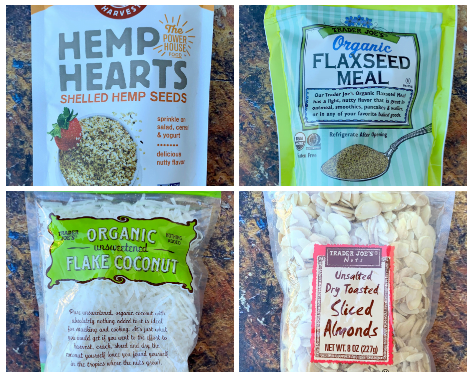 keto hemp oatmeal ingredients