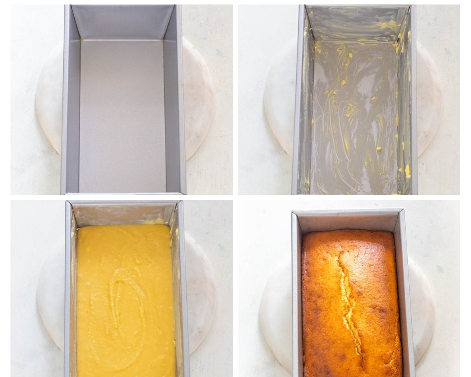 Keto Low-Carb-Gluten Free Pound Cake is a quick, easy, healthy recipe using lemon, almond flour, sour cream, and cream cheese. Make your own sugar-free, no-carb cake mix in no time. You can use a bundt or loaf pan in this recipe. Add blueberries, chocolate, or other carb-free toppings. Coconut flour is not used in this recipe. #KetoRecipes #KetoPoundCake keto pound cake batter in a pan