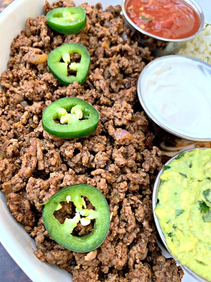 Leftover Taco Meat Bowls (30 Minutes or Less) + VIDEO