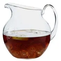 Lily's Home Shatterproof Plastic Pitcher, the Large Capacity Makes it Excellent for Parties, Both Indoor and Outdoor, Clear (110 Ounces)