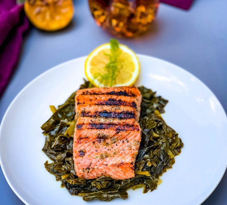 Pan Seared Cast Iron Salmon + {VIDEO}