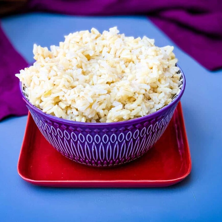 Instant Pot Brown Rice (Quick and Easy) + {VIDEO}