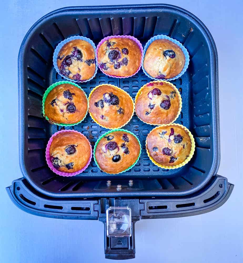 Michelangelo Numerisk løfte op Air Fryer Blueberry Muffins (Breakfast or Dessert)