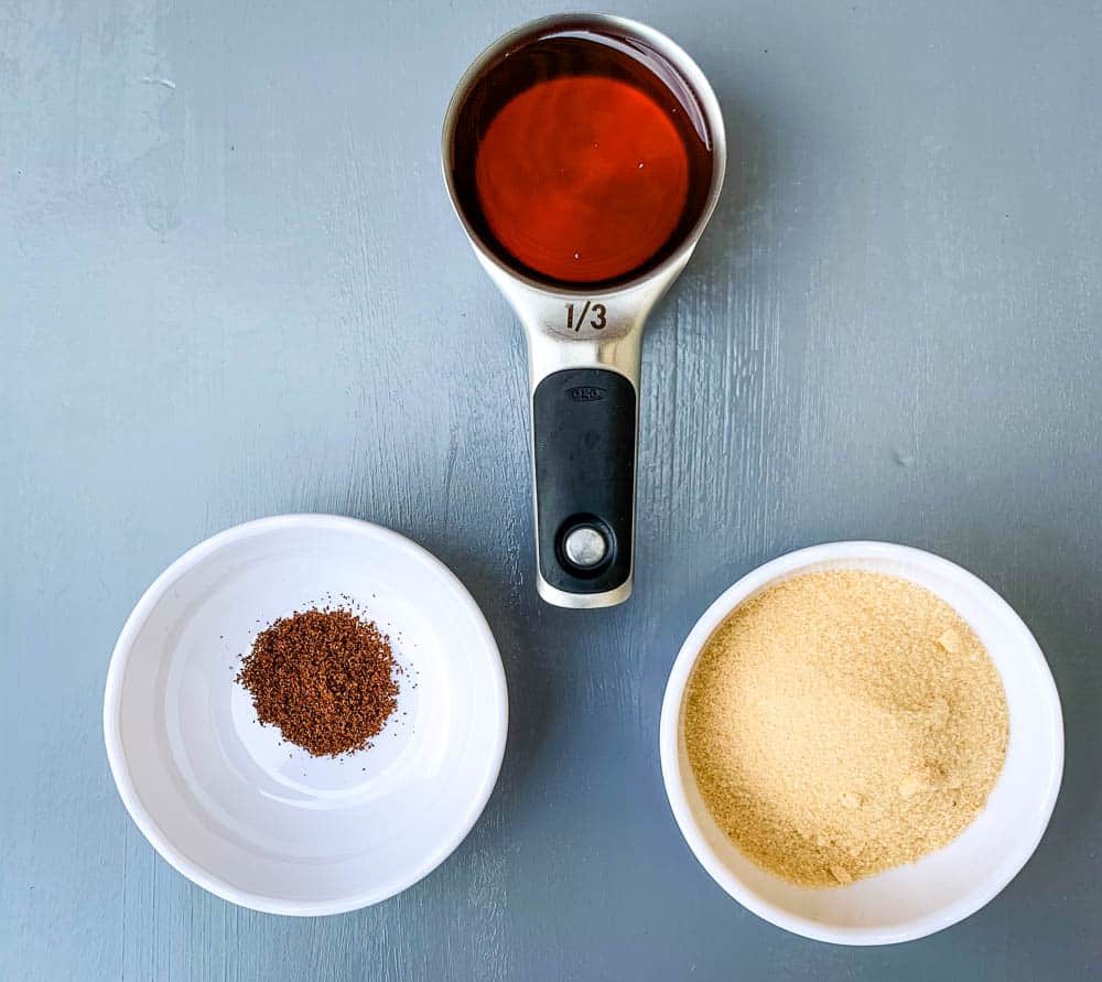 honey, ground cloves, and brown sugar for air fryer honey glazed ham