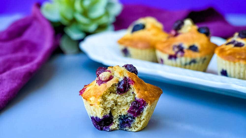 Air Fryer Blueberry Muffins | Stay Snatched 