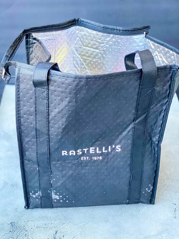 rastelli meat delivery bag