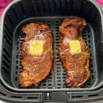 steaks in air fryer with butter