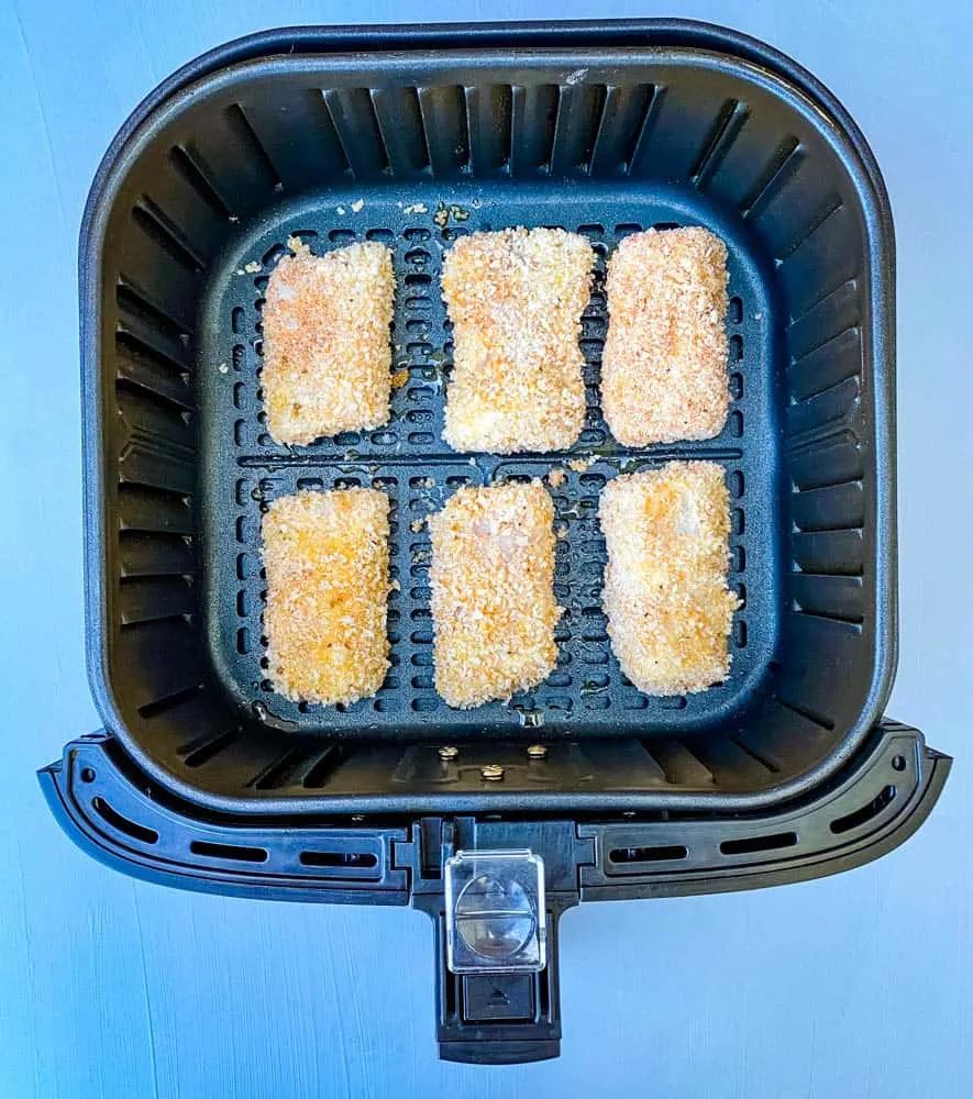 breaded fish sticks in air fryer