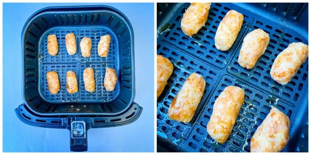 uncooked air fryer tater tots