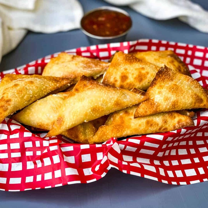Easy Air Fryer Wontons + {VIDEO}