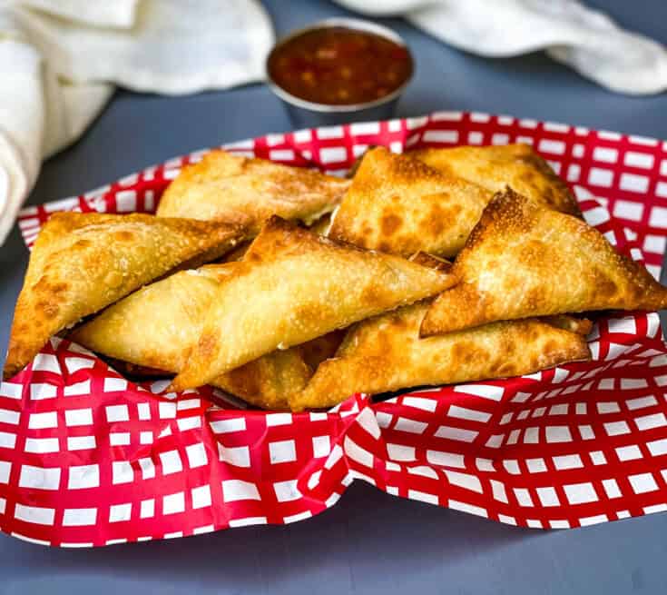 Easy Air Fryer Wontons + VIDEO