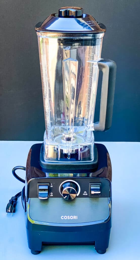 cosori professional blender on a flat surface