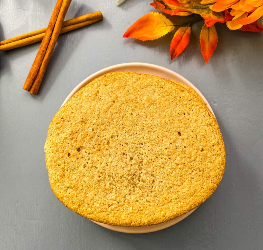 keto snickerdoodle cookies on a plate