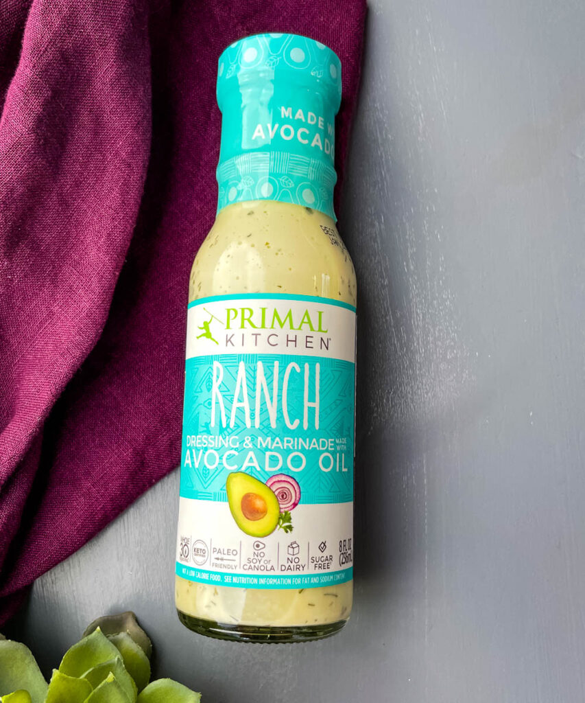 Primal Kitchen Ranch Dressing in a bottle