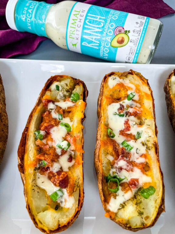 Easy Air Fryer Potato Skins