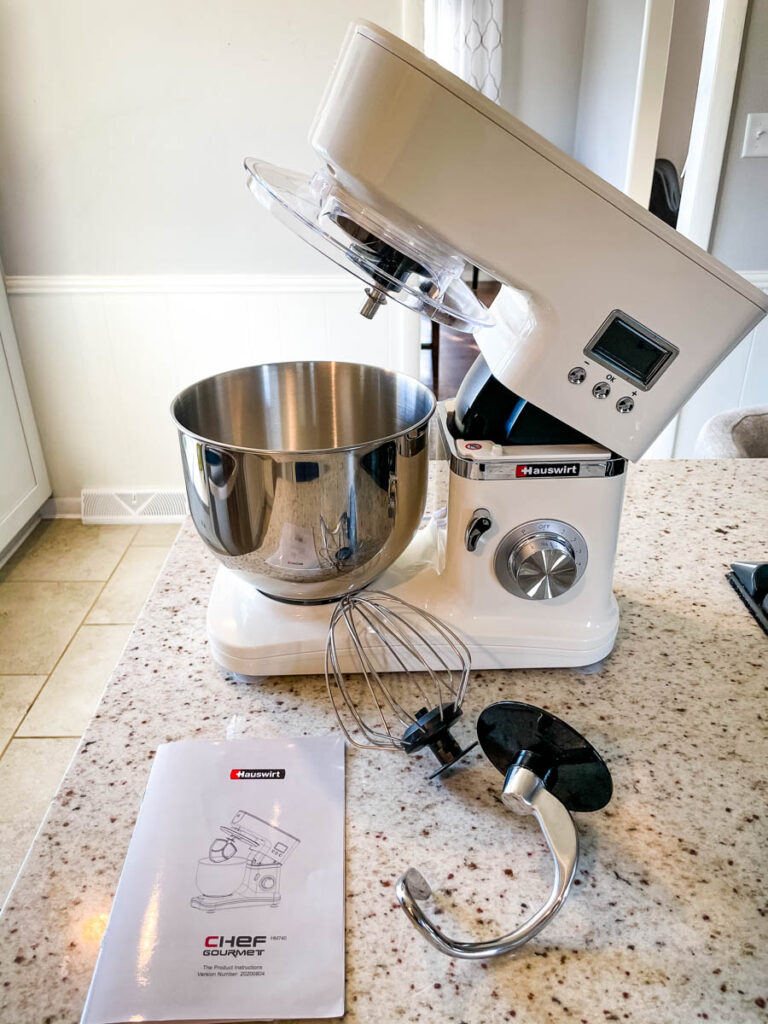 Hauswirt stand mixer on a counter
