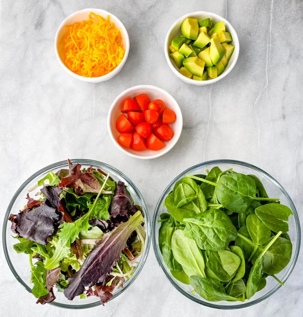 fried chicken salad healthy