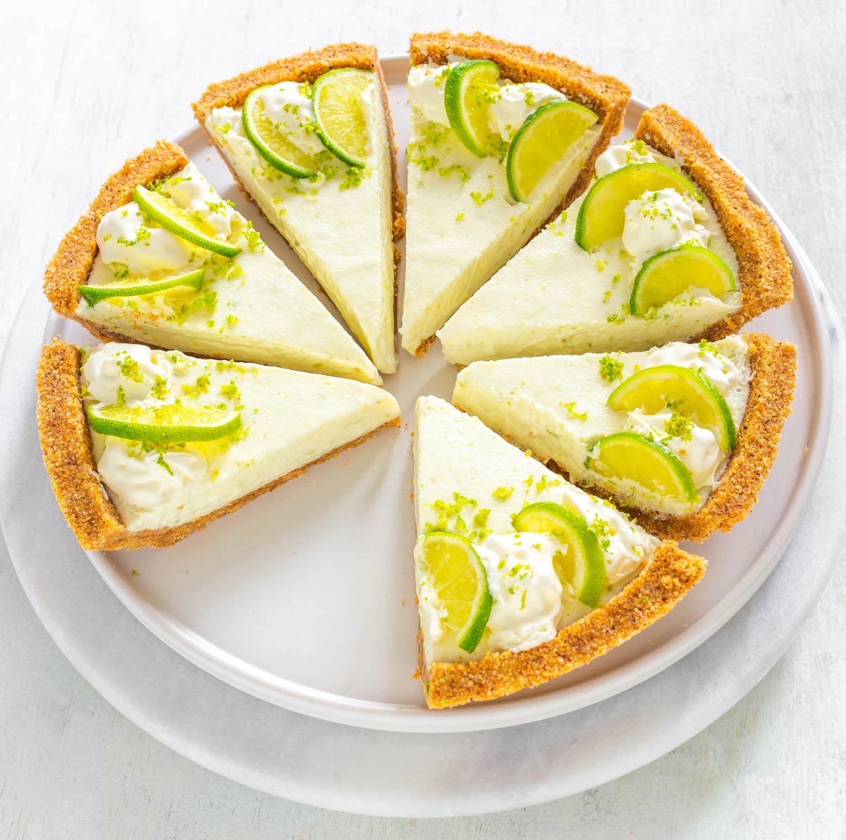 Keto Low-Carb Key Lime Pie + {VIDEO}