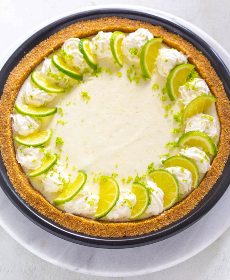 Sugar Free Key Lime Pie + {VIDEO}