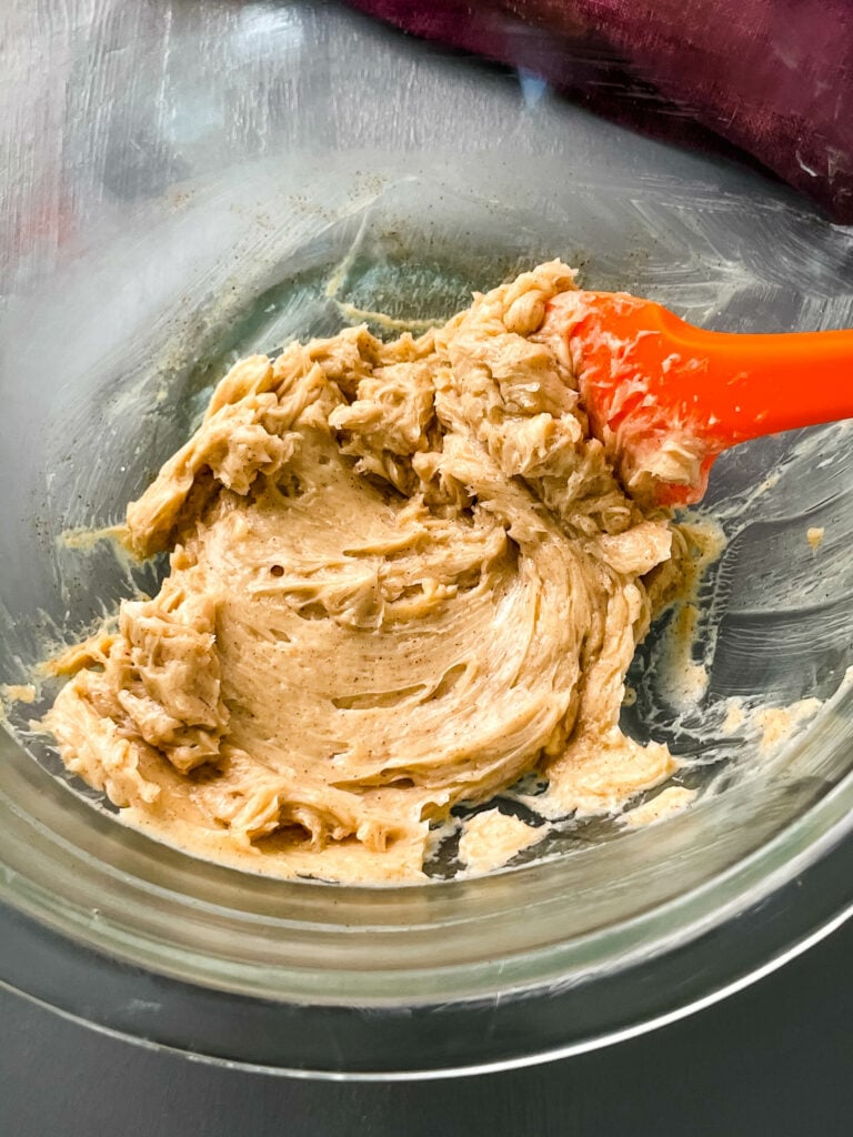 maple butter in a glass bowl