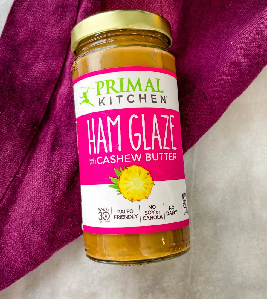Primal kitchen ham glaze in a bottle