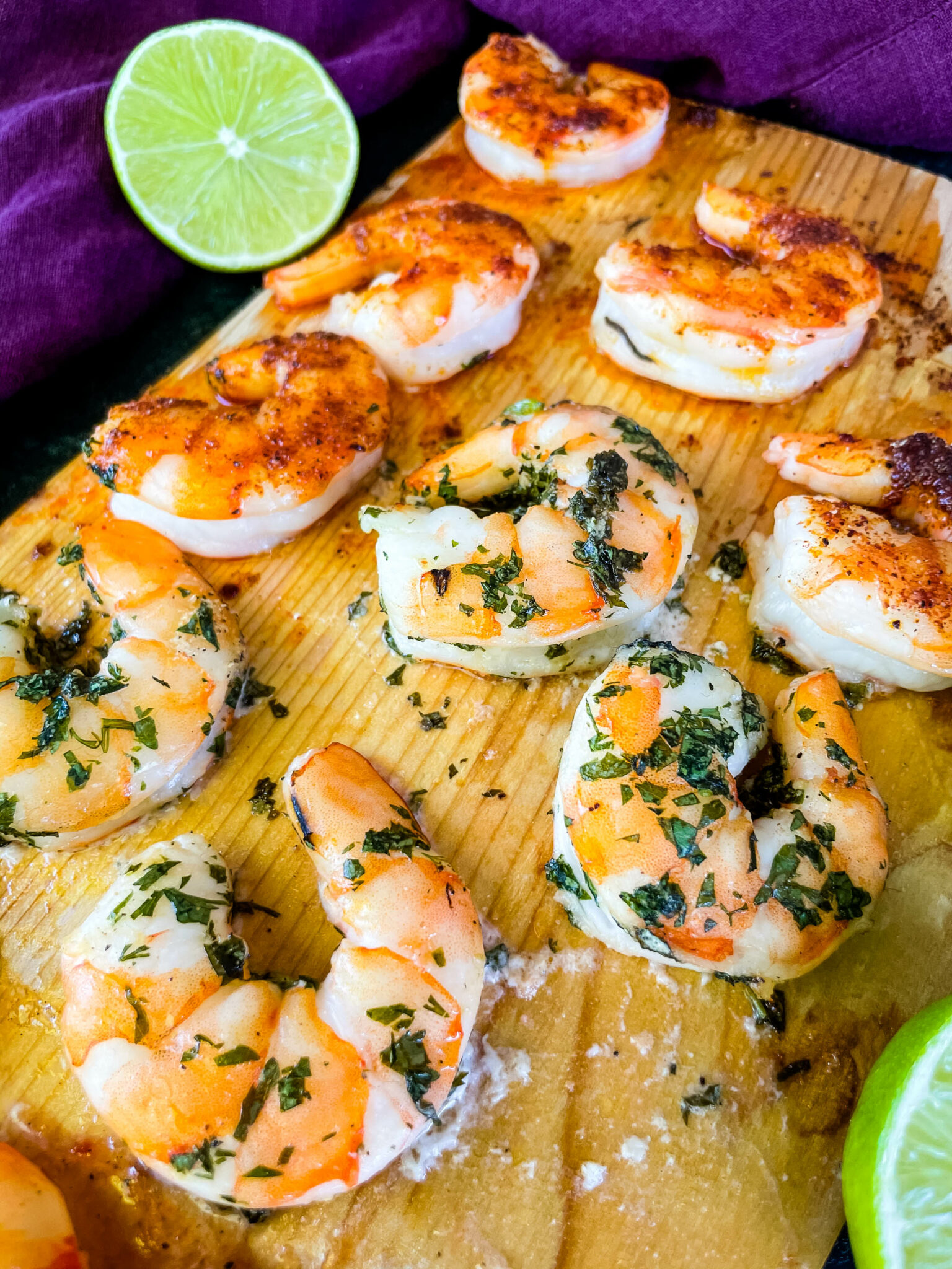 Cedar Plank Grilled Shrimp (3 Ways and Flavors) + {VIDEO}