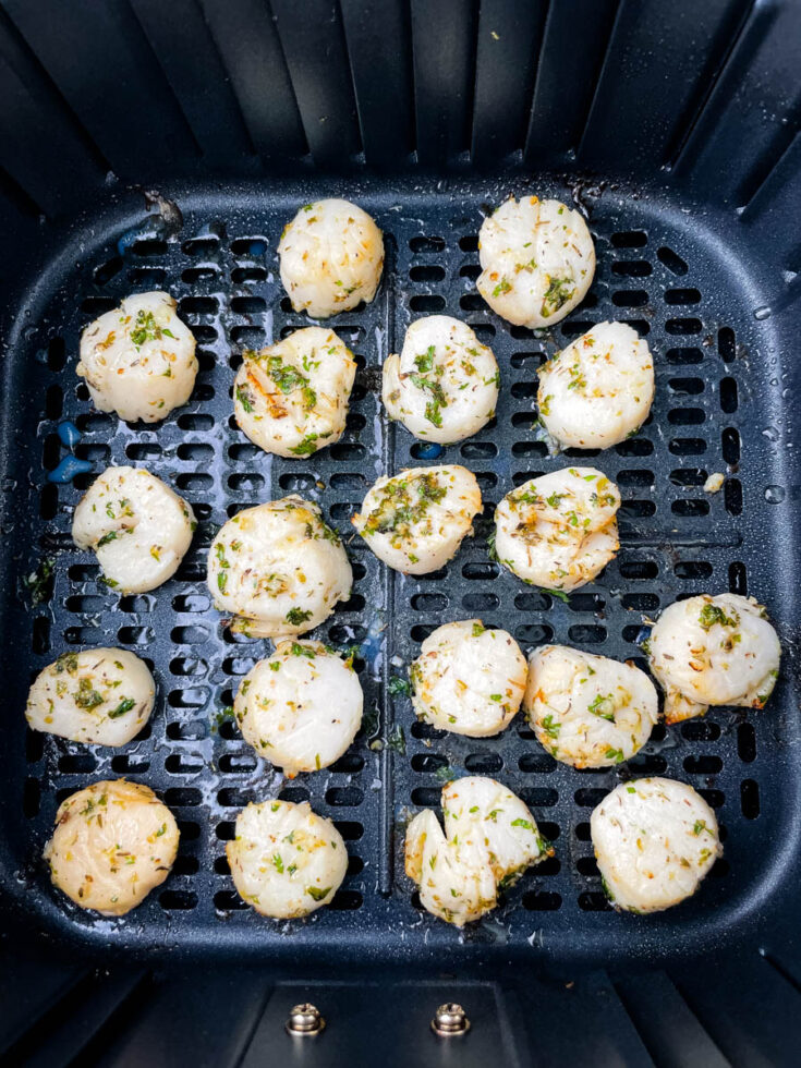 Air Fryer Scallops + {VIDEO}