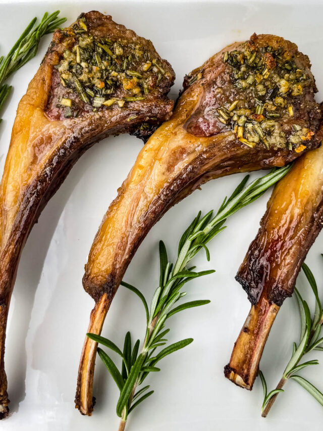 Air Fryer Lamb Chops Stay Snatched