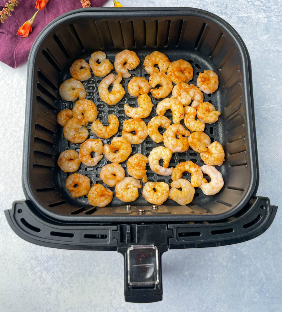 Air Fryer Frozen Shrimp - Running to the Kitchen®