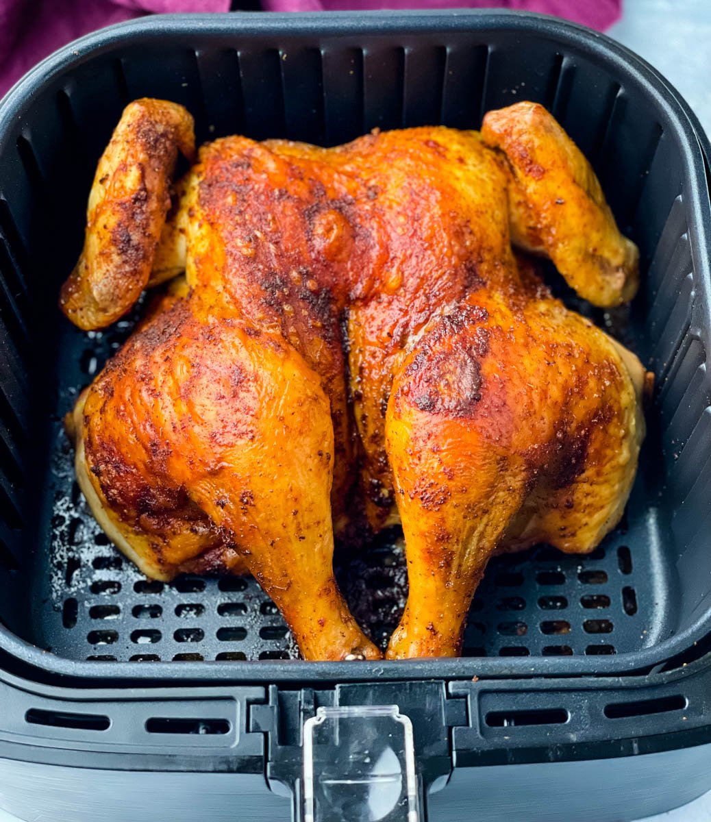 Rotisserie a Whole Chicken on the Cosori Air Fryer Oven 