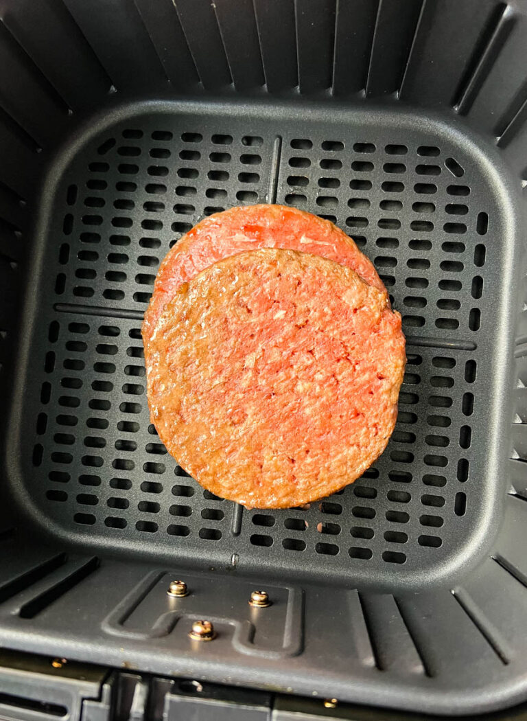 How to Make Frozen Burgers in Air Fryer (No Thaw)