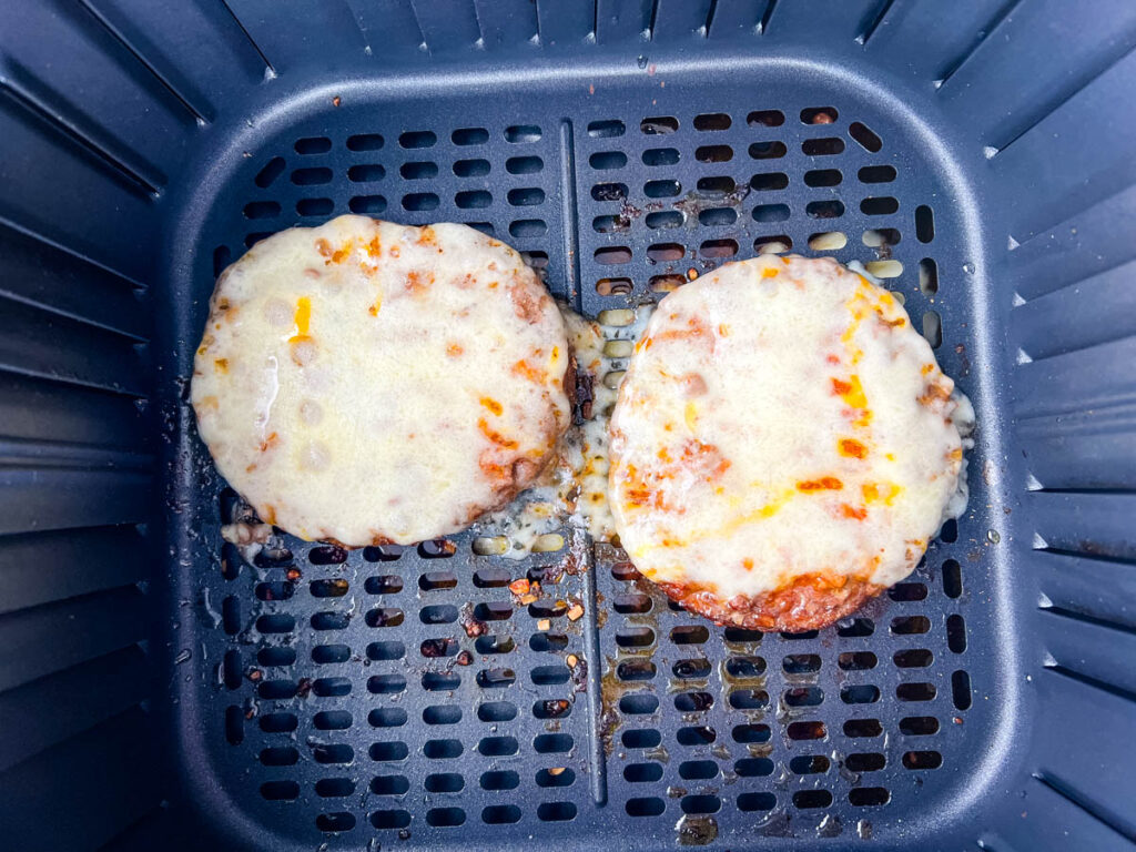 cheeseburgers in an air fryer